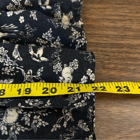 ❤️ H&M Floral Black and Cream girl Dress 5T - Picture 7 of 9